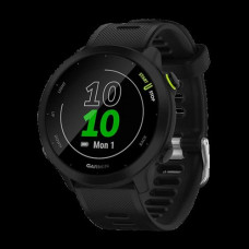 Garmin Forerunner 55 42mm Αδιάβροχο Smartwatch με Παλμογράφο (Black)