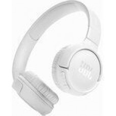 JBL Tune 525BT Ασύρματα / Ενσύρματα On Ear Ακουστικά με 57 ώρες Λειτουργίας Λευκά