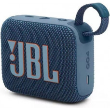 JBL Go 4 JBLGO4BLU Αδιάβροχο Ηχείο Bluetooth 4.2W με Διάρκεια Μπαταρίας έως 7 ώρες Μπλε