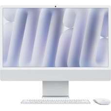 Apple IMac 24 2024 (M4-10-Core/16GB/256GB SSD/10-Core GPU/macOS) Silver GR