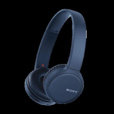 Sony WH-CH510 Ασύρματα / Ενσύρματα On Ear Ακουστικά με 35 ώρες Λειτουργίας και Quick Charge Navy Μπλε