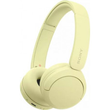 Sony WH-CH520 Ασύρματα Bluetooth On Ear Ακουστικά με 50 ώρες Λειτουργίας και Quick Charge Κίτρινα