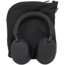 Sony WH-1000XM5 με Μαλακή Θήκη Ασύρματα / Ενσύρματα Over Ear Ακουστικά με 30 ώρες Λειτουργίας Μαύρα