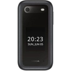 Nokia 2660 Flip Dual SIM (48MB/128MB) Κινητό με Κουμπιά (Αγγλικό Μενού) Μαύρο