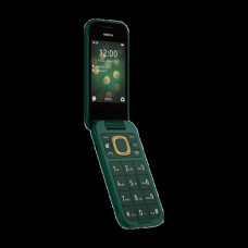 Nokia 2660 Flip Dual SIM (48MB/125MB) Κινητό με Κουμπιά (Αγγλικό Μενού) Lush Green