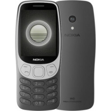 Nokia 3210 Dual SIM (125MB/125MB) Κινητό με Κουμπιά (Αγγλικό Μενού) Grunge Black