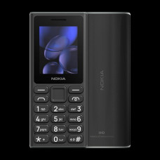 Nokia 105 (2024) Dual SIM Κινητό με Κουμπιά Μαύρο