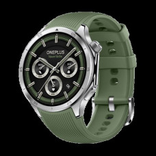 OnePlus Watch 3 Stainless Steel 47mm Αδιάβροχο με Παλμογράφο (Emerald Titanium)