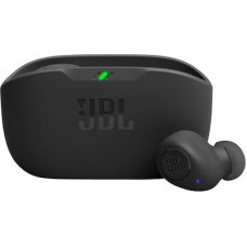 JBL Wave Buds Bluetooth Handsfree Ακουστικά με Αντοχή στον Ιδρώτα και Θήκη Φόρτισης Μαύρα