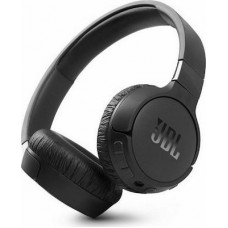 JBL Tune 660NC Ασύρματα/Ενσύρματα On Ear Ακουστικά με 44 ώρες Λειτουργίας και Quick Charge Μαύρα