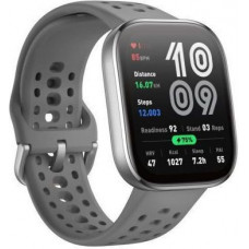 Amazfit Bip 6 46mm Αδιάβροχο Smartwatch με Παλμογράφο (Charcoal)