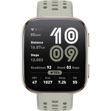 Amazfit Bip 6 46mm Αδιάβροχο Smartwatch με Παλμογράφο (Stone)