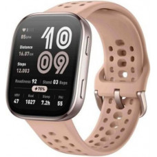 Amazfit Bip 6 46mm Αδιάβροχο Smartwatch με Παλμογράφο (Blush)