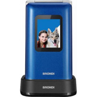 Brondi Amico Prezioso Dual SIM Κινητό με Μεγάλα Κουμπιά Μπλε