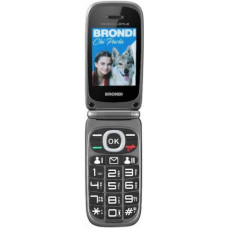 Brondi Amico Leale Dual SIM Κινητό με Μεγάλα Κουμπιά Μαύρο