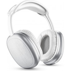 Cellular Line Maxi 2 Ασύρματα Bluetooth Over Ear Ακουστικά με 22 ώρες Λειτουργίας Λευκά