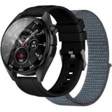 Nilox Trailpro Smartwatch με Παλμογράφο (Μαύρο)