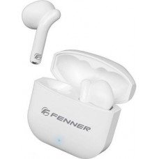 Fenner XBuds XM201 Bluetooth Handsfree Ακουστικά με Θήκη Φόρτισης Λευκά
