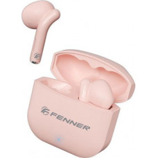 Fenner XBuds XM201 Bluetooth Handsfree Ακουστικά με Θήκη Φόρτισης Ροζ