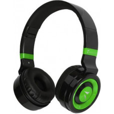 Techmade Ασύρματα Bluetooth On Ear Ακουστικά με Ραδιόφωνο με 8 ώρες Λειτουργίας Black/Green