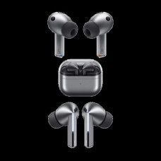 Samsung Galaxy Buds3 Pro Bluetooth Handsfree Ακουστικά με Αντοχή στον Ιδρώτα και Θήκη Φόρτισης Ασημί