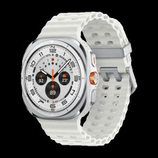 Samsung Galaxy Watch Ultra Titanium 47mm Αδιάβροχο με eSIM και Παλμογράφο (Titanium White)