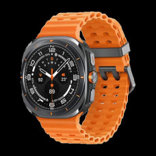 Samsung Galaxy Watch Ultra Titanium 47mm Αδιάβροχο με eSIM και Παλμογράφο (Titanium Gray)