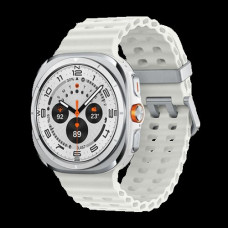 Samsung Galaxy Watch Ultra Titanium 47mm Αδιάβροχο με eSIM και Παλμογράφο (Titanium White)