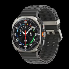 Samsung Galaxy Watch Ultra Titanium 47mm Αδιάβροχο με eSIM και Παλμογράφο (Titanium SIlver)