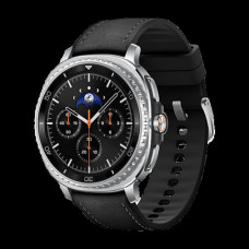 Samsung Galaxy Watch8 Classic Stainless Steel 46mm Αδιάβροχο με Παλμογράφο (Μαύρο)