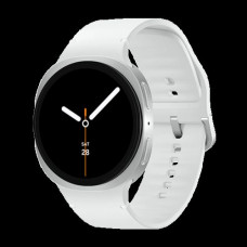 Samsung Galaxy Watch8 Aluminium 44mm Αδιάβροχο με Παλμογράφο (Ασημί)