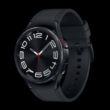 Samsung Galaxy Watch6 Classic Bluetooth Stainless Steel 43mm Αδιάβροχο με Παλμογράφο (Μαύρο)