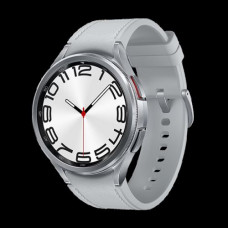 Samsung Galaxy Watch6 Classic Bluetooth Stainless Steel 47mm Αδιάβροχο με Παλμογράφο (Silver)