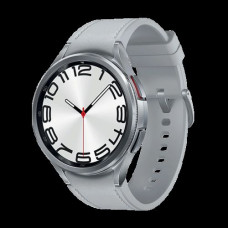 Samsung Galaxy Watch6 Classic LTE Stainless Steel 47mm Αδιάβροχο με Παλμογράφο (Silver)